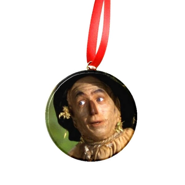 Scarecrow  2.25" Flat Christmas Tree Ornament Wizard of Oz