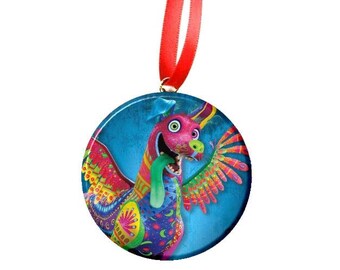 COCO Dante Alebrije - 2.25" Christmas Tree Ornament