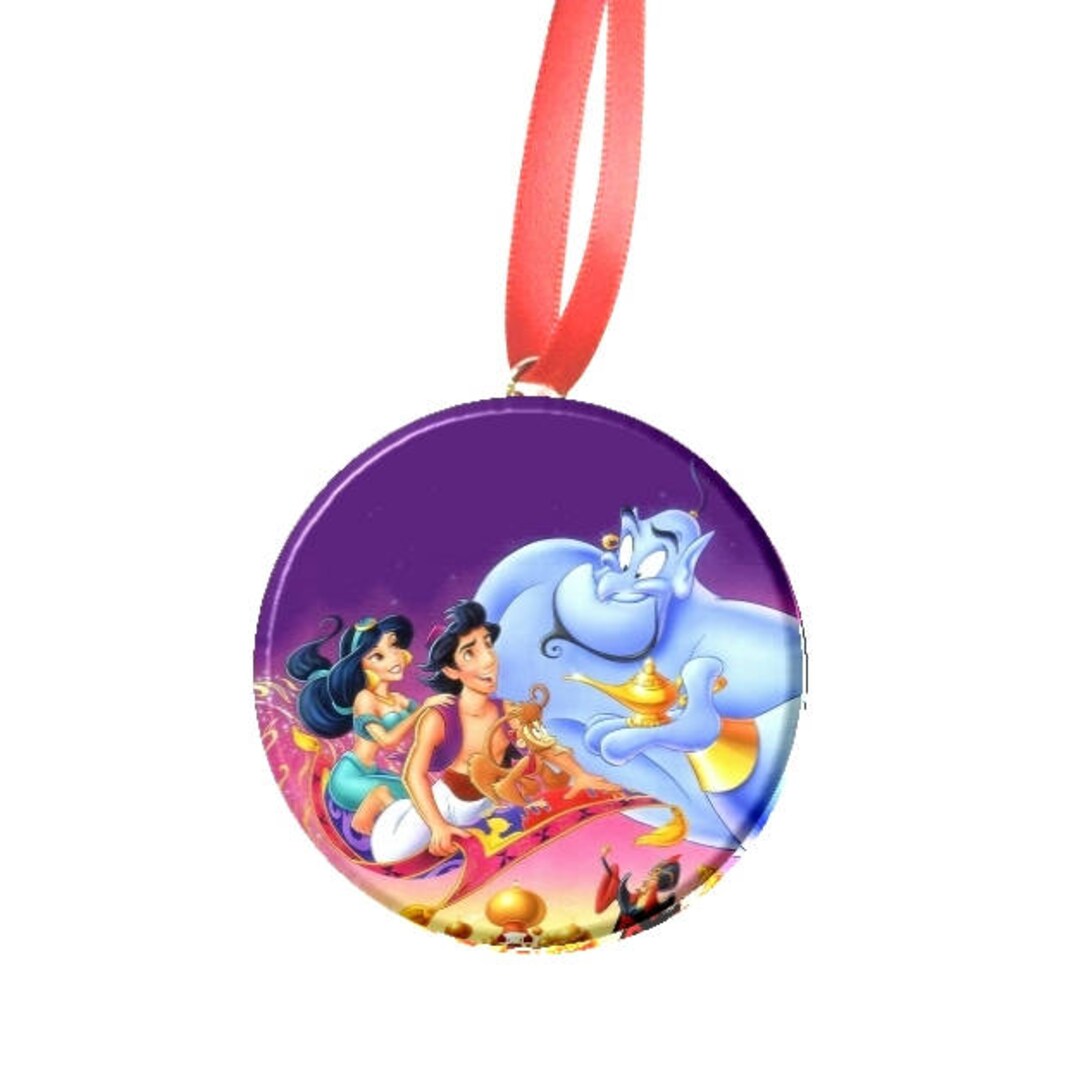 Aladdin Tree Aladdin Jasmine Genie Christmas Tree Ornament - Etsy