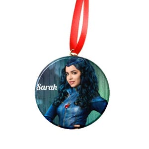 Personalized Evie Image Christmas 2.25&quot; Ornament descendants