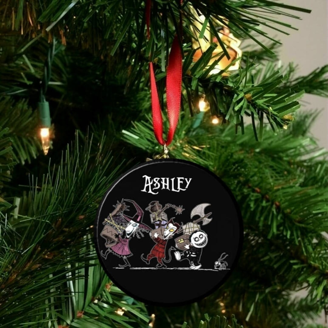 Lock Shock Barrel Christmas Tree Ornament Nightmare Etsy