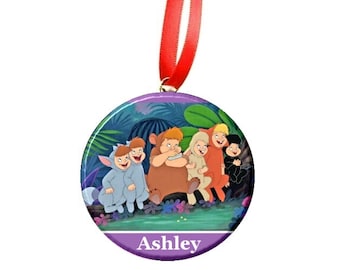 Personalized Peter Pan Lost Boys -  2.25" Christmas Tree Ornament