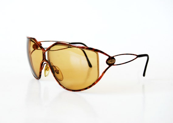 CHRISTIAN DIOR vintage 1980s wire frame glasses s