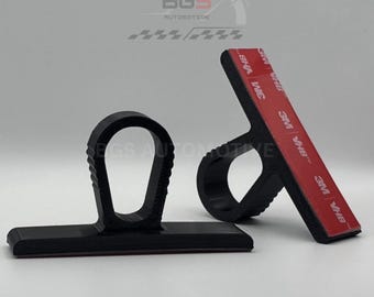 Number Plate Clips/holders for Audi Honeycomb Grills (Flexible Push&Lock Design)