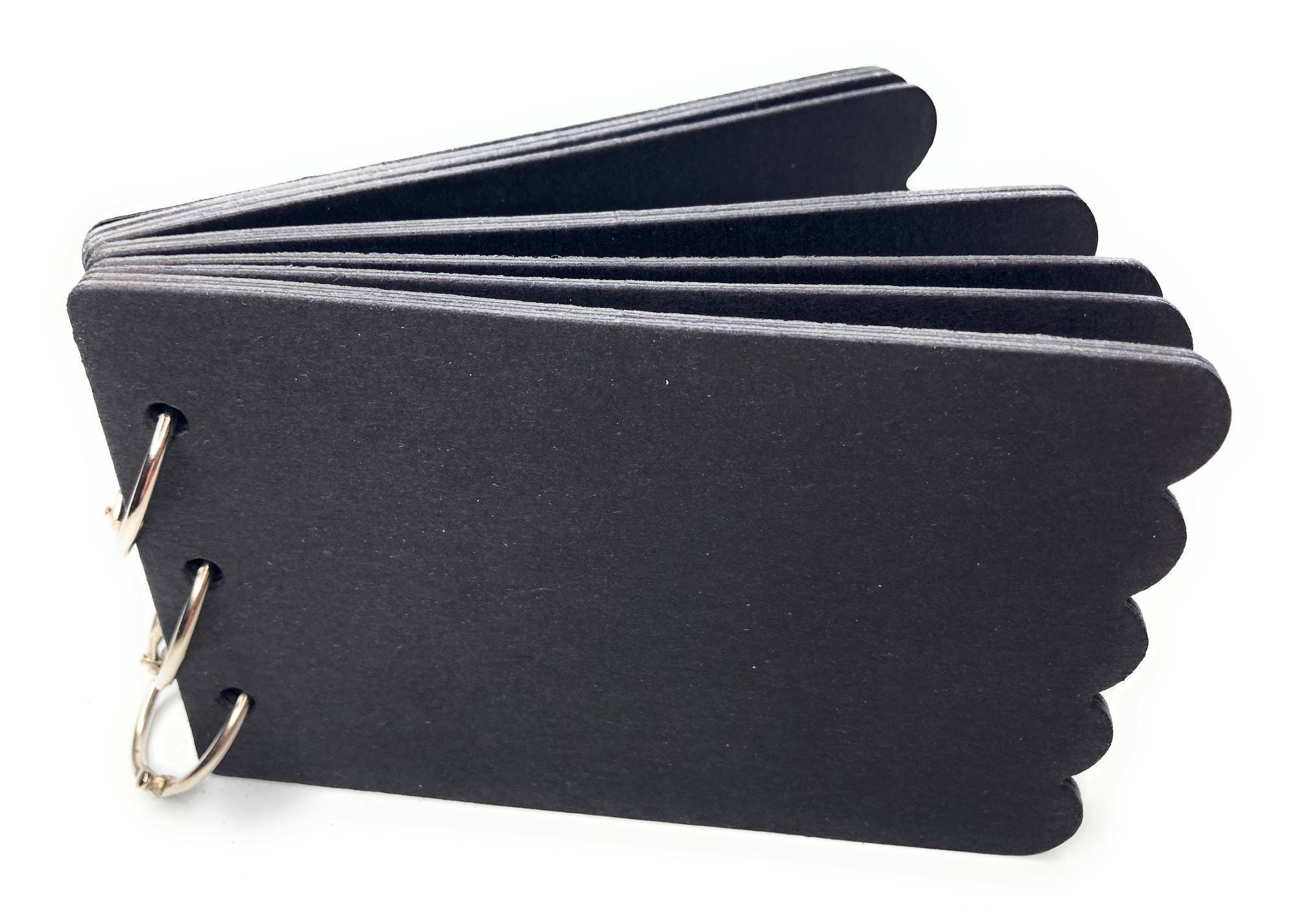 Small Scrapbook AlbumBlank Chipboard AlbumMini BookBlack Etsy