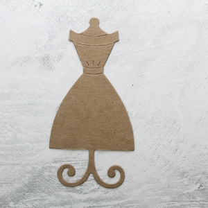 white christmas dresses Paper Dress Dies – Anna Griffin Inc main image 1