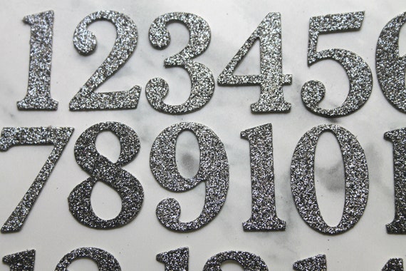 Small Stick On Numbers