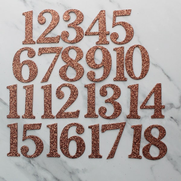 Copper House Numbers - Etsy