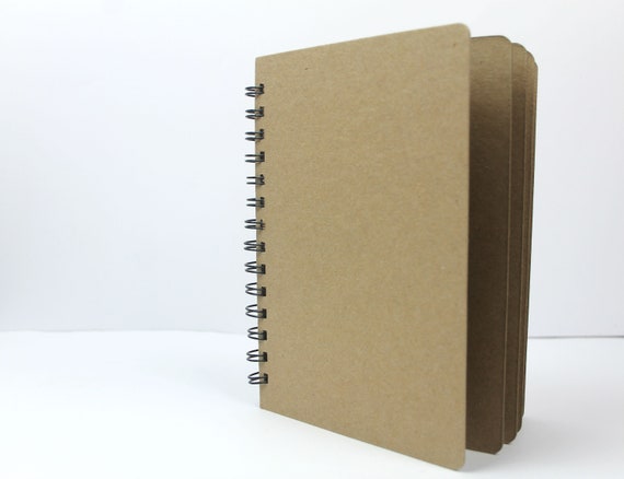 Chipboard Album-mini Scrapbook-blank Rectangle Scrapbook-chipboard Journal  10 Pages 8 Sizes Available 5 to 8 1/2 Wide 