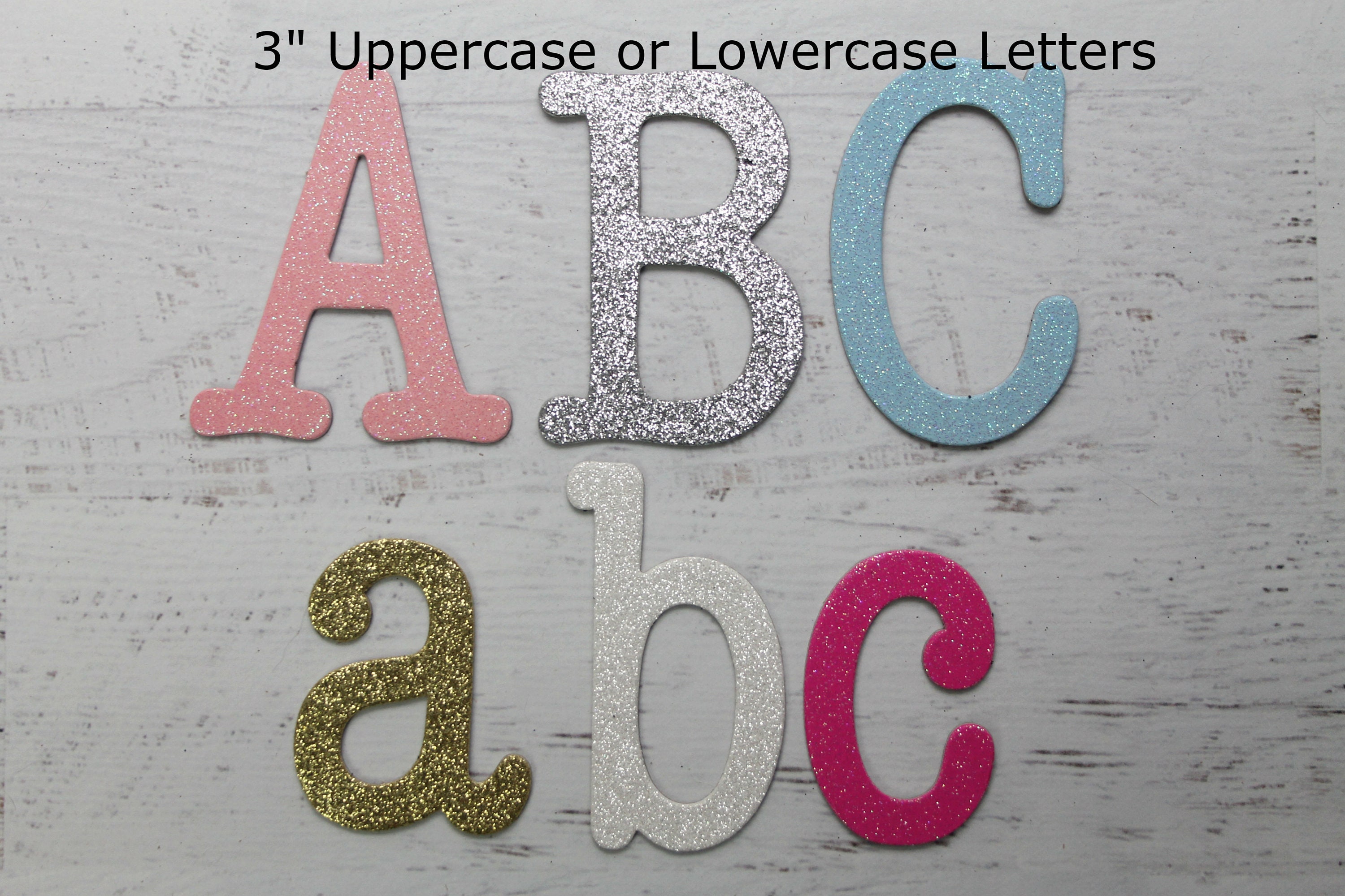 130 Pcs Glitter Foam Stickers Letter Sticker Self Adhesive Letters