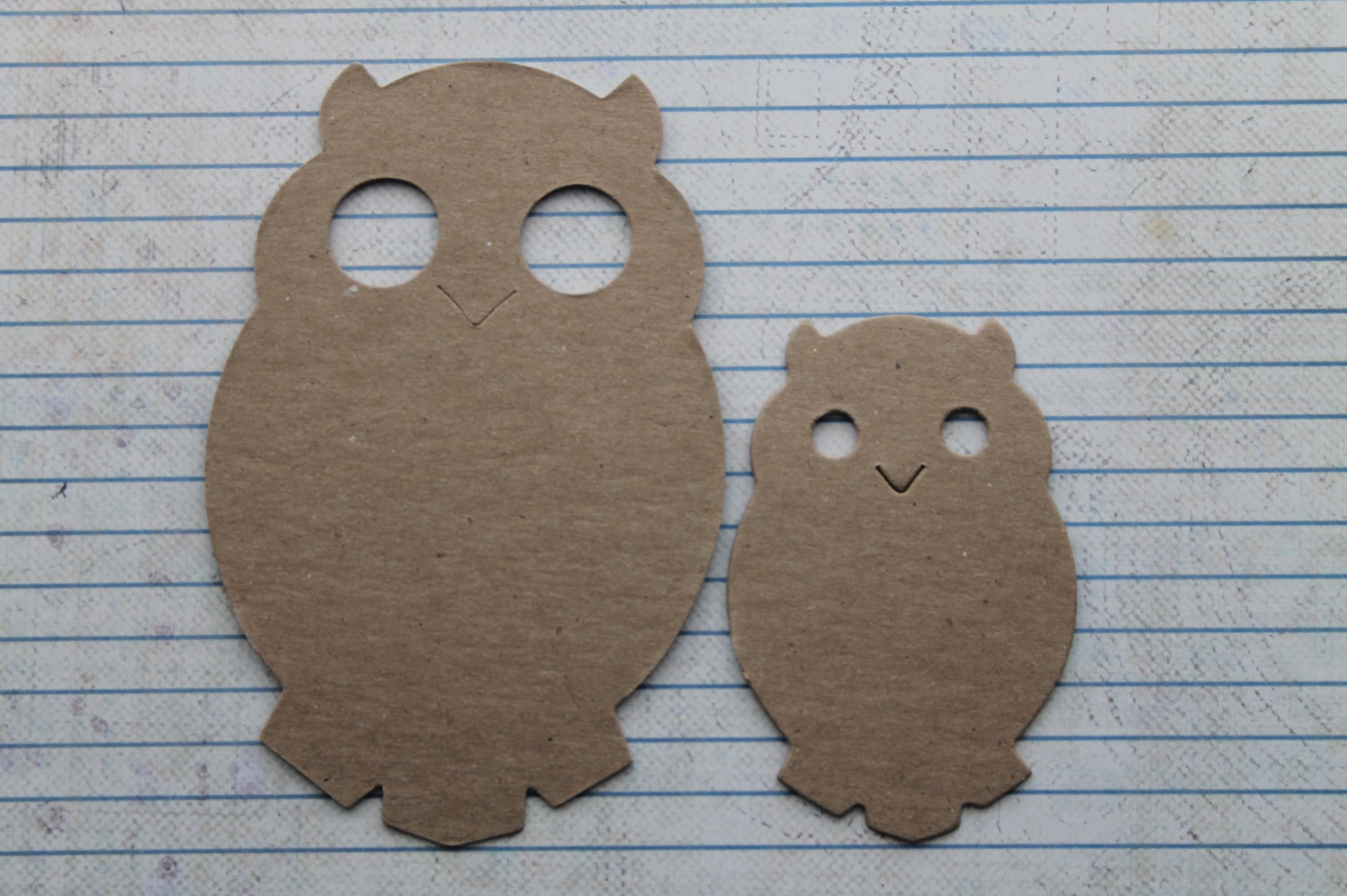 *MiNi BIRD* Tiny Birds Bare Chipboard Die Cuts 2/" 6