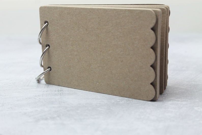 Small Scrapbook Albumblank Chipboard Albummini Bookplain or Etsy