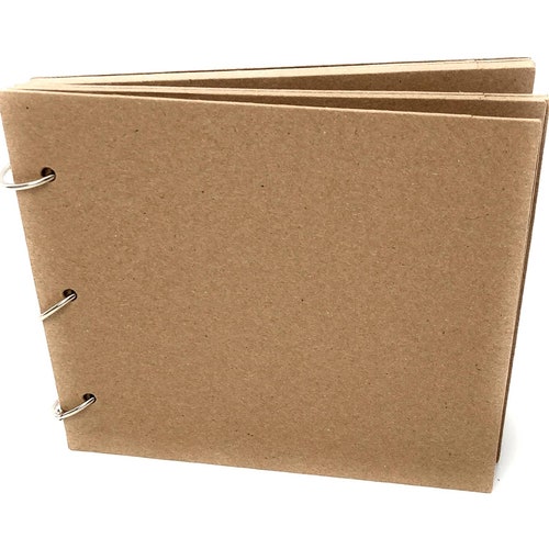 Blank Scrapbookchipboard Album8 Inch Journal6 Pagesor Etsy