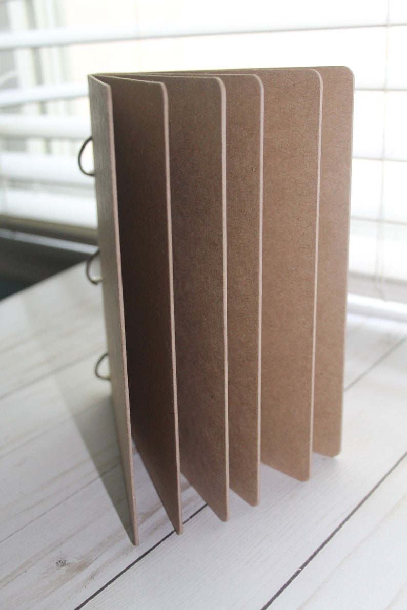 Blank Scrapbookchipboard Album8 Inch Journal6 Pagesor Etsy New Zealand
