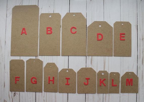 Large Luggage Tag  Chipboard Die Cuts  Bare Tags Embellishments 6-14 inch