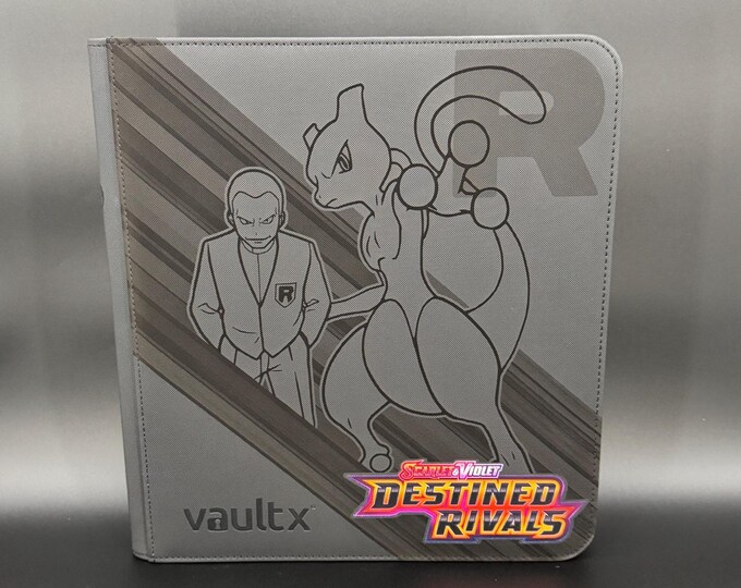 Destined Rivals Binder Layout Pokemon Destined Rivals (special Edition) Vault X Binder (black, 12 ...