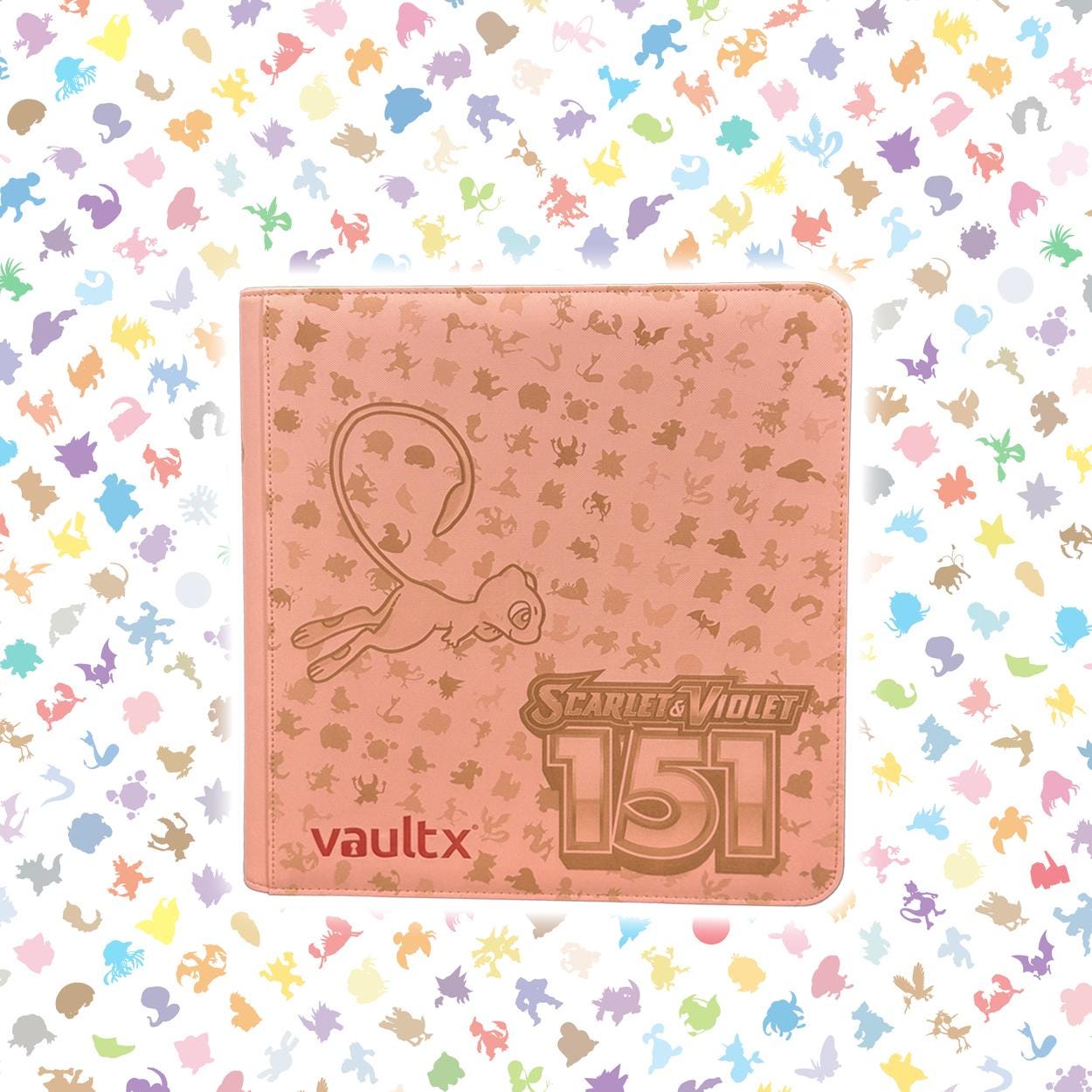 Pokemon S&V 151 Vault X Binder (12 Pocket, 480 Side-loading Slots