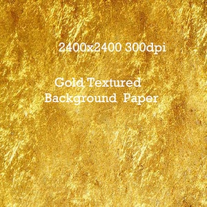 Gold Textured Look Background Paper