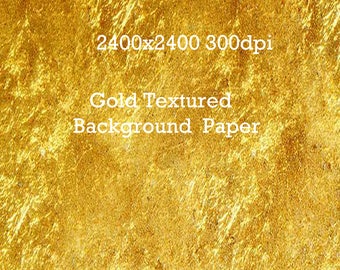 Gold Textured Look Background Paper