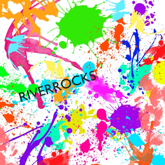 Bright Neon Paint Splatter Paintball Paint Splash Etsy Bright Neon Paint Splatter Paintball Paint Splash Etsy