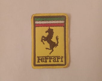 Toppa emblema patch scuderia Ferrari vintage foto
