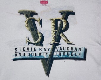1989 Stevie Ray Vaughan Tour T-shirt Size Large - Etsy