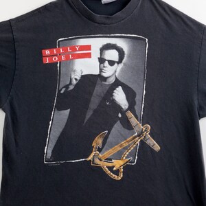 Billy Joel 1989 "Storm Front" Tour Graphic Vintage Tee
