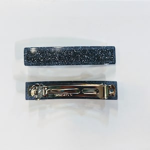 Vintage Black French Hair Clip France