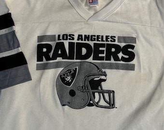Vintage 1980's Los Angeles Raiders Jersey | Made in USA LA