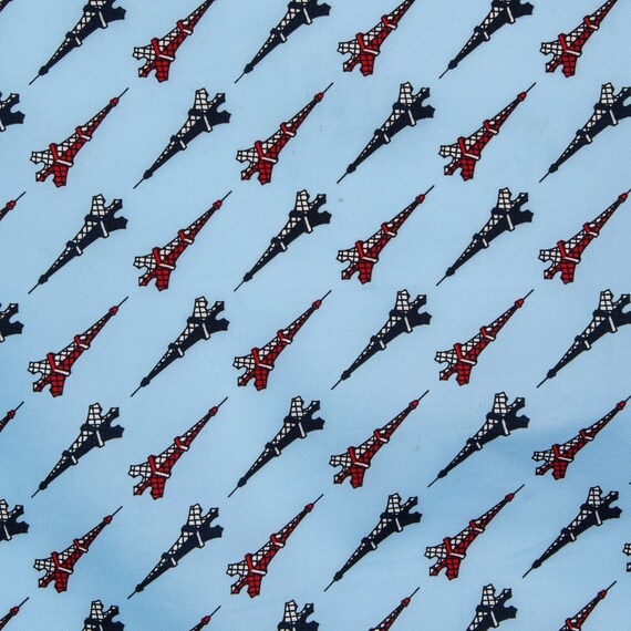 Eiffel Tower Print Scarf - image 2