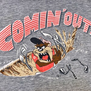 Vintage Tasmanian Devil Tee size Large 1988 image 2