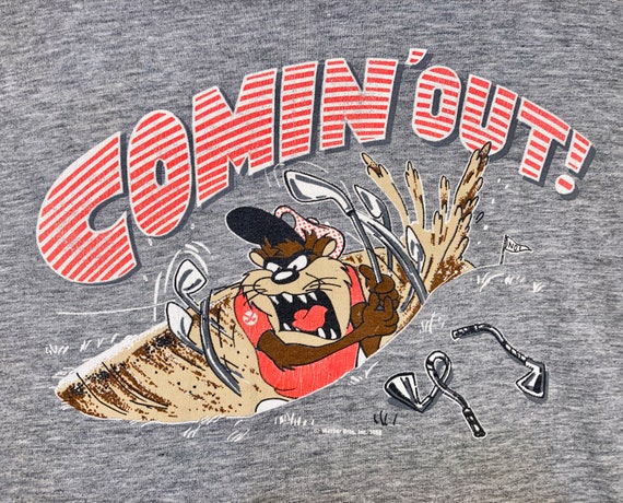 Vintage Tasmanian Devil Tee size Large 1988 - image 2