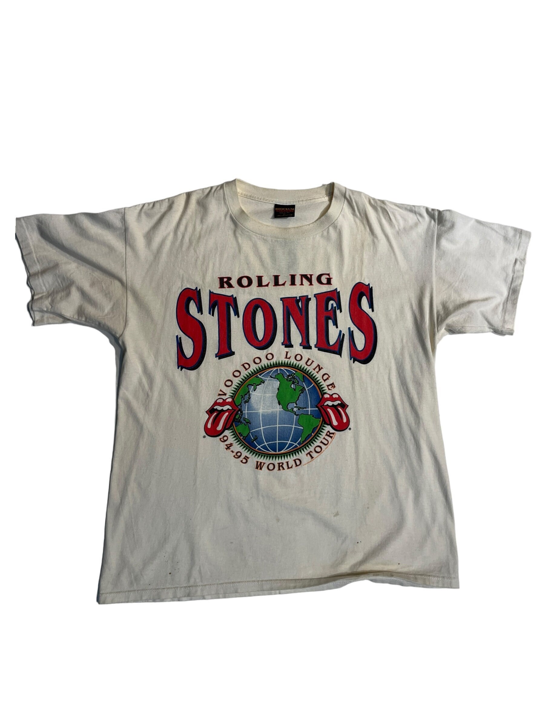 【国内発送】 T-shirt Tour World Stones Rolling Vintage | Voodoo 1994-1995 ミュージシャン