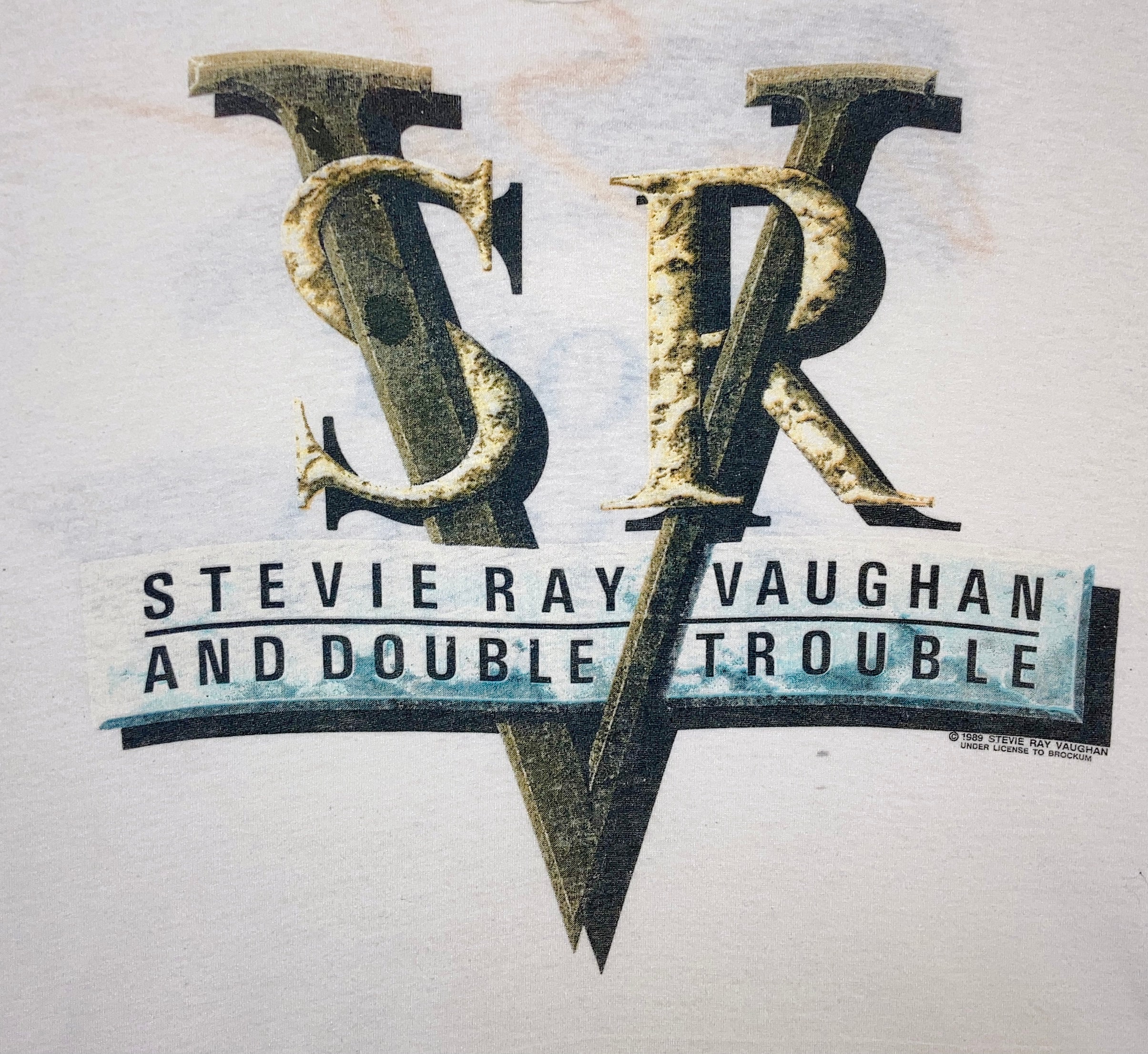 1989 Stevie Ray Vaughan Tour T-shirt Size Large - Etsy