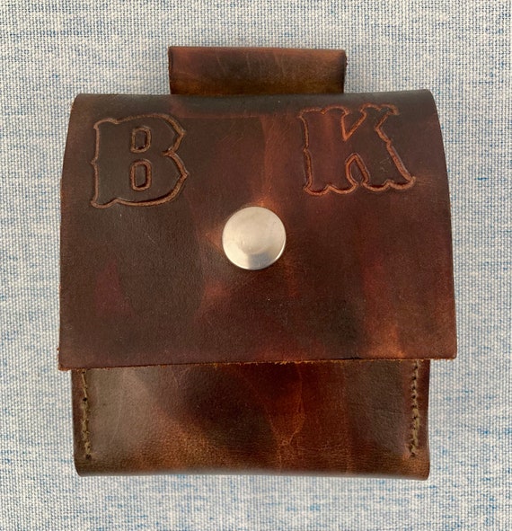 BK Folding Leather Wallet with Belt Loop - image 1