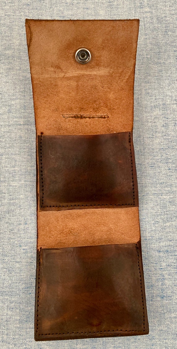 BK Folding Leather Wallet with Belt Loop - image 3