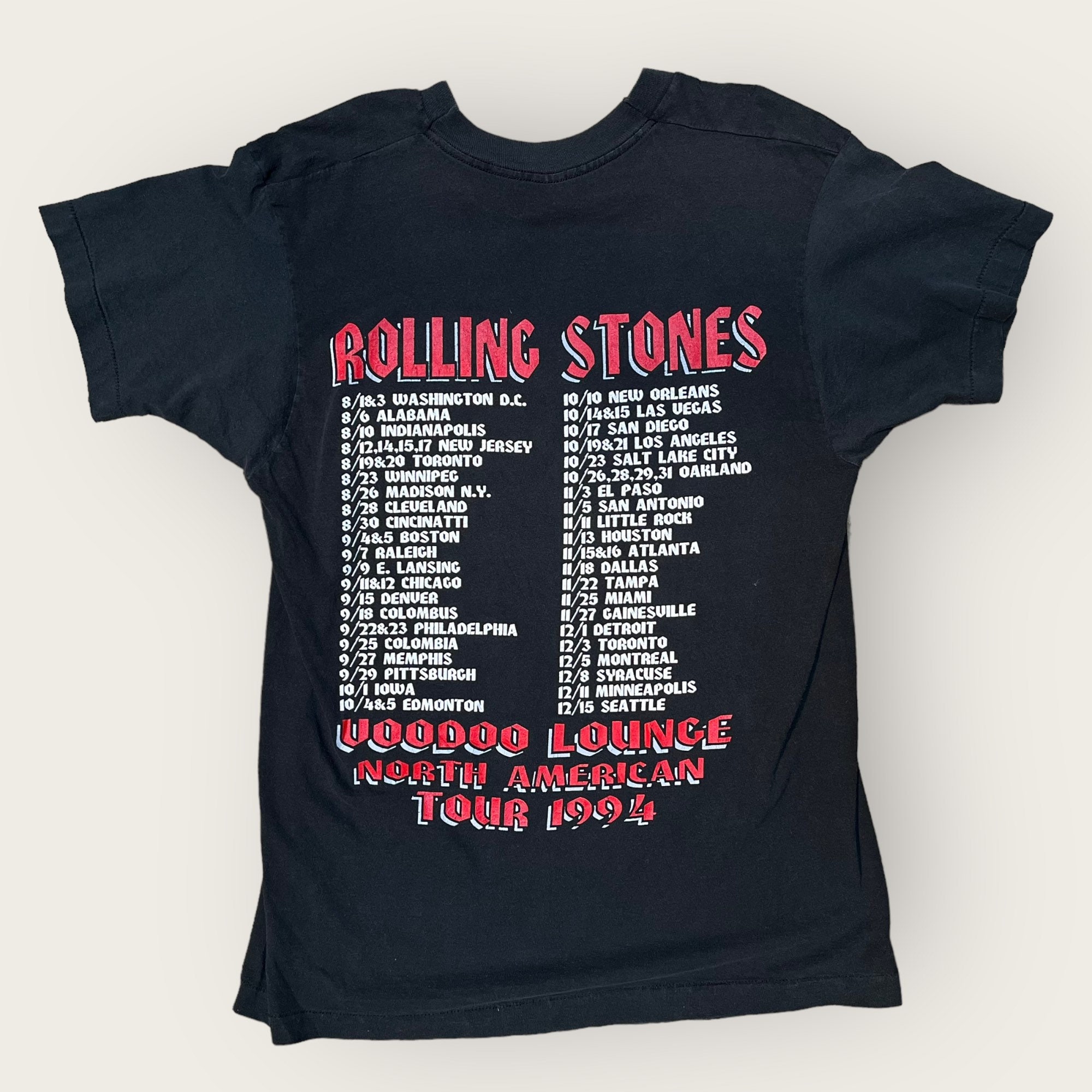 Authentic Rolling Stones Voodoo Lounge North American 1994 Authentic Rolling Stones Voodoo Lounge North American 1994