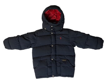 Kids Polo Ralph Lauren Down Puffer Jacket with Detachable Hood
