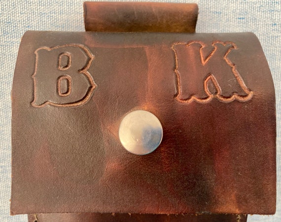 BK Folding Leather Wallet with Belt Loop - image 2