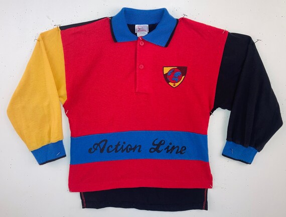 Action Line Primary Color Block Long Sleeved Shir… - image 1