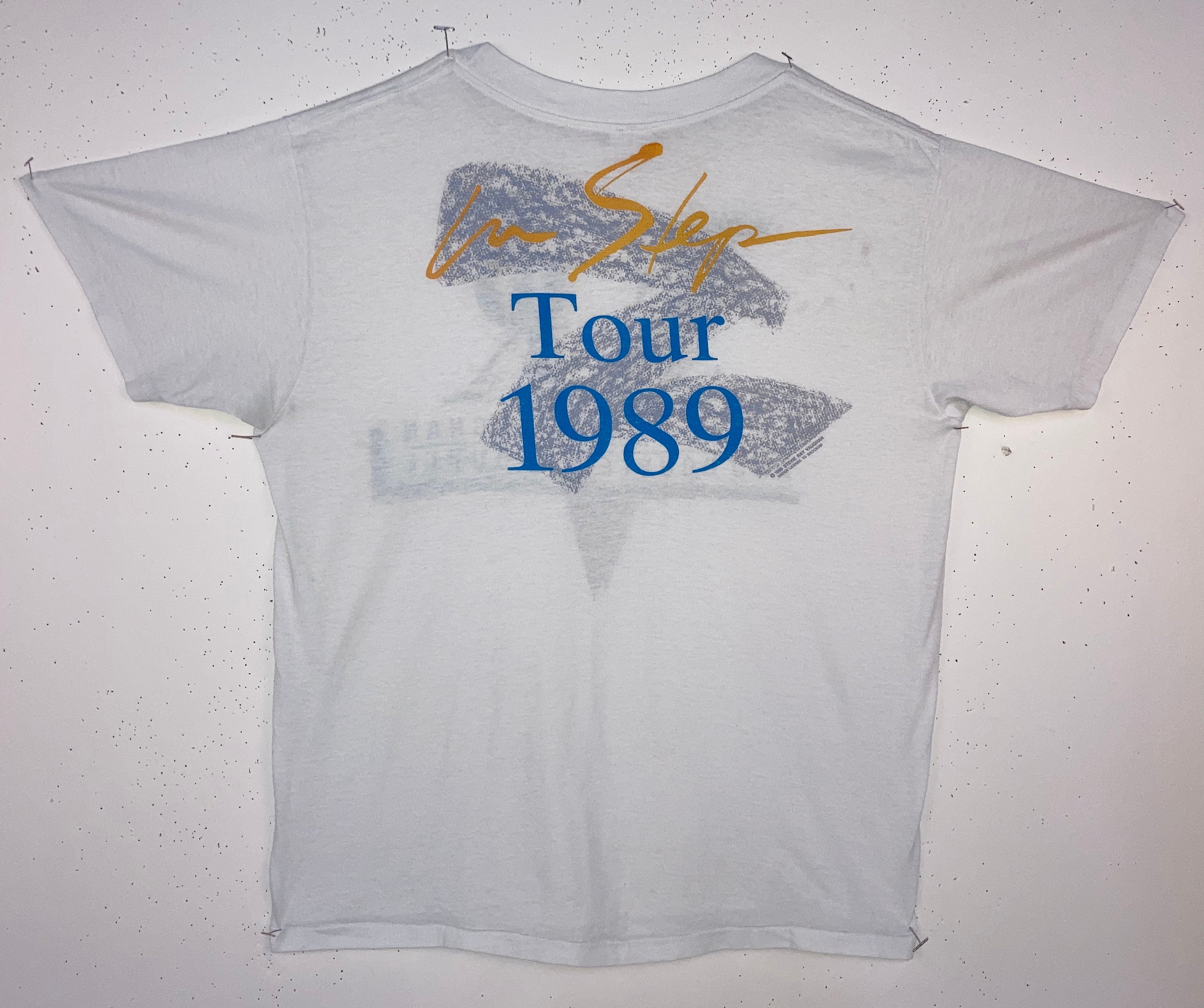 1989 Stevie Ray Vaughan Tour T-shirt Size Large - Etsy Canada