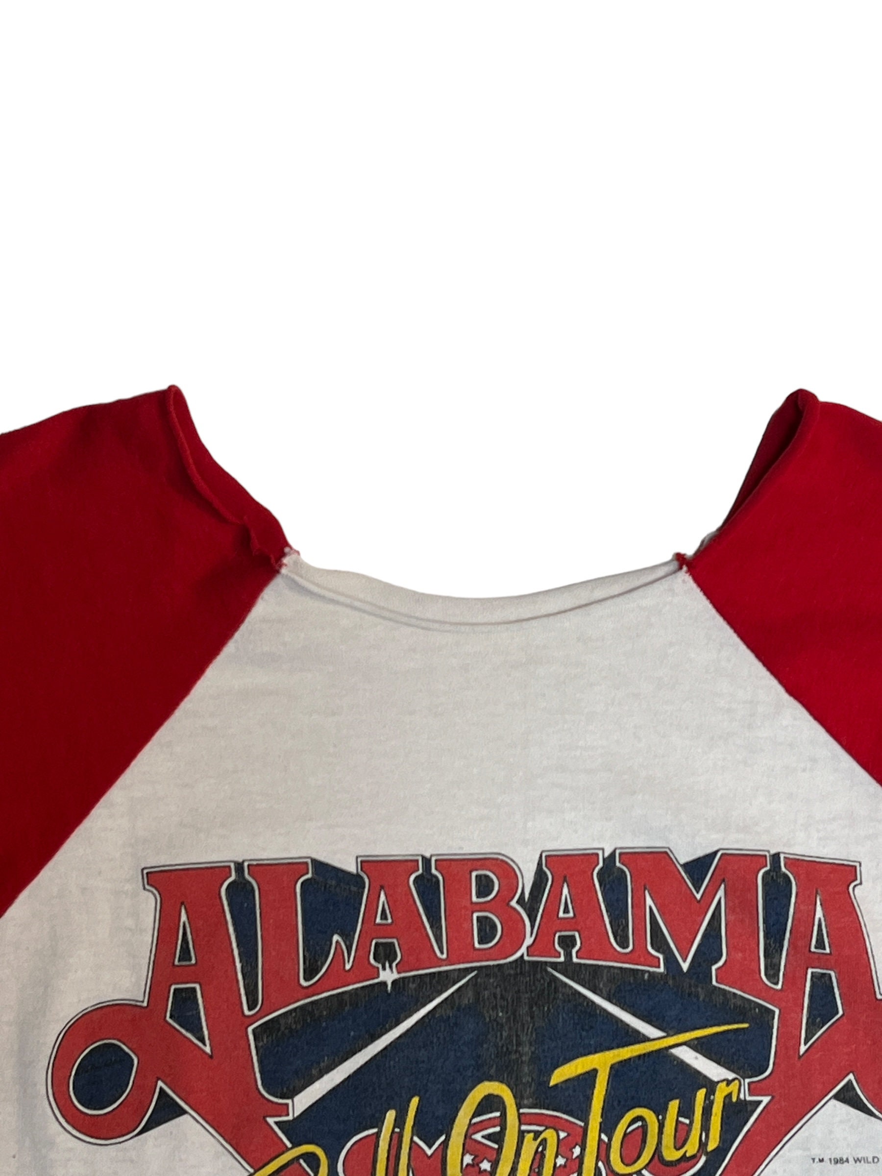 80sラグランTシャツALABAMAバンド84 80sラグランTシャツALABAMAバンド84 80sラグランTシャツALABAMA