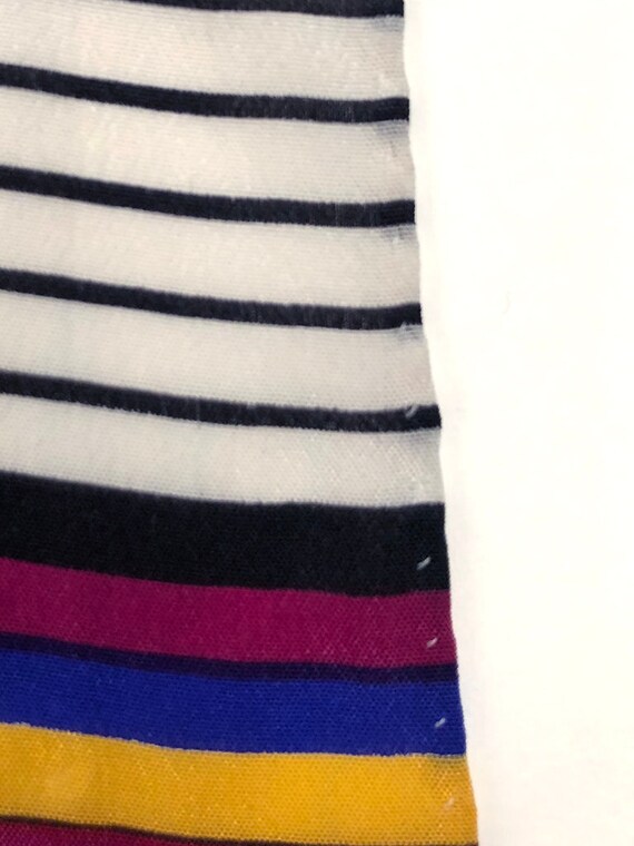 Albert Nipon 100% Silk Long Scarf - image 4