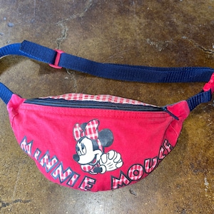 Vintage Minnie Mouse Fanny Pack