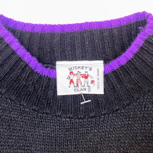 Early 90's Bart Simpson Skateboarding Knit shops Sweater