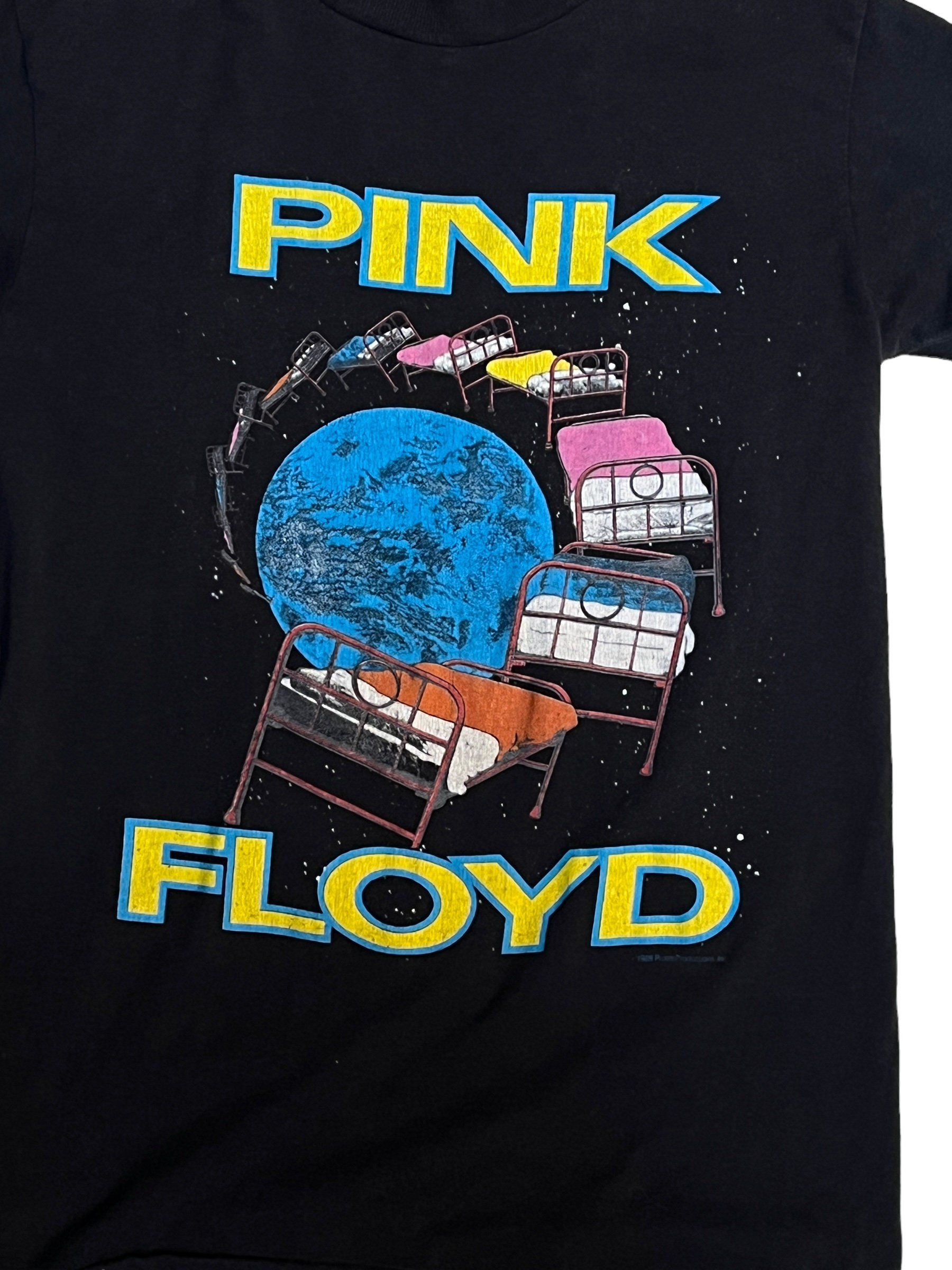 ミュージシャン 1987 Pink Floyd Promotional Baseball T