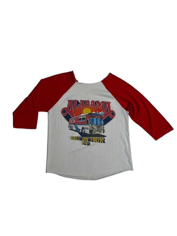 Vintage 1984 Alabama Tour T-Shirt | Alabama Roll o