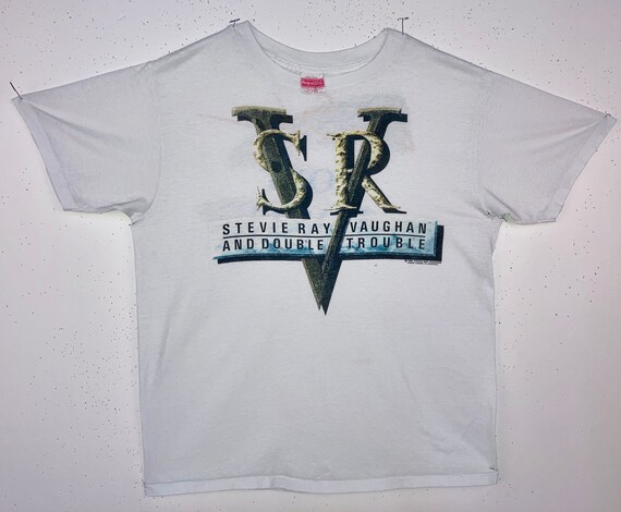 1989 Stevie Ray Vaughan Tour T-Shirt on a Sportswear Tag
