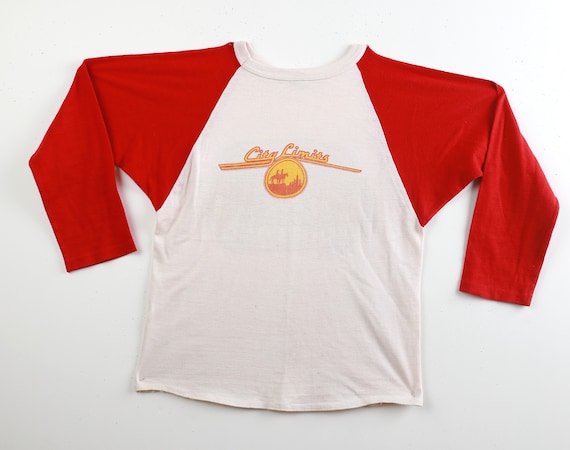 City Limits Kickers Graphic Vintage Baseball Tee 8