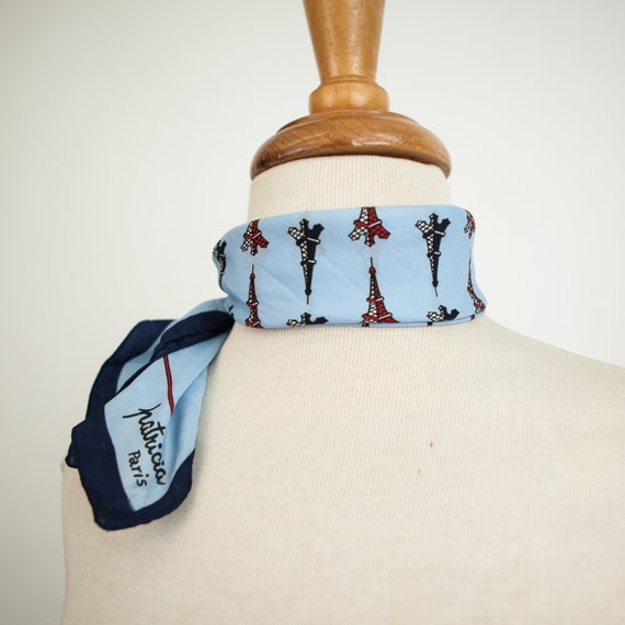 Eiffel Tower Print Scarf - image 3